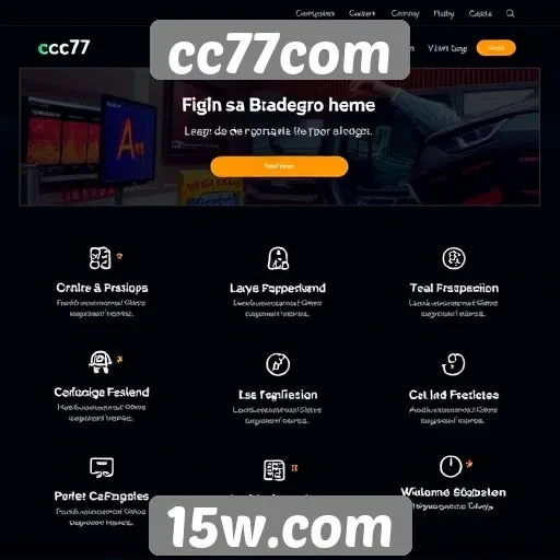 Aspectos de usabilidade do site cc77com